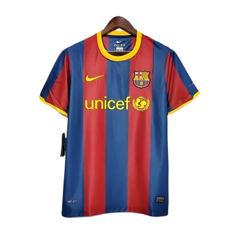 Maillot Barcelona Rétro 2010/2011 -  Bleu et grenat