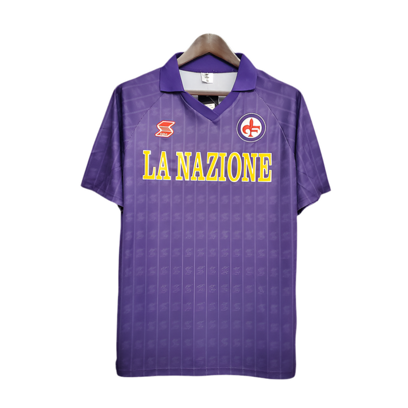 Maillot Fiorentina Rétro 1989/1990 Roxa - ABM