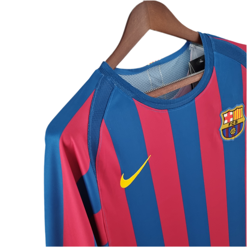 Maillot Manches longues Barcelona 05/06 - grenat