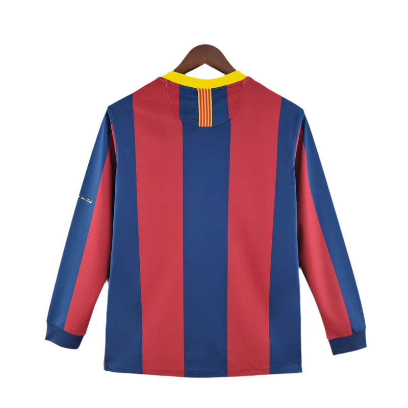 Maillot Manches longues Barcelona 10/11 - grenat