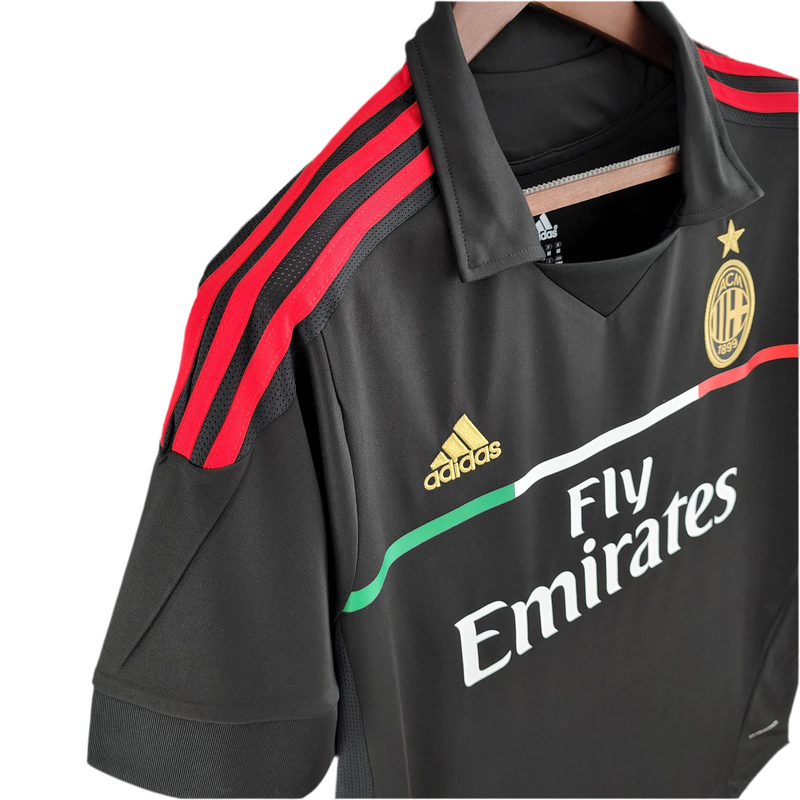 Maillot AC Milan Rétro III 11/12 - Noir