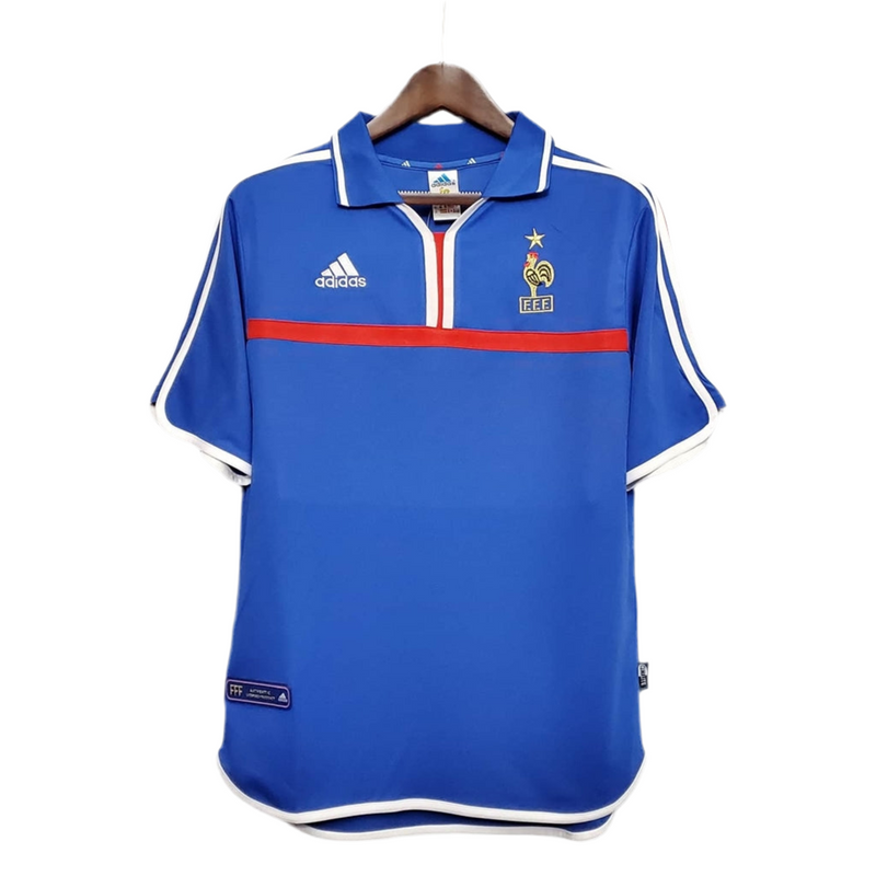 Maillot France Rétro 2000 Bleu -