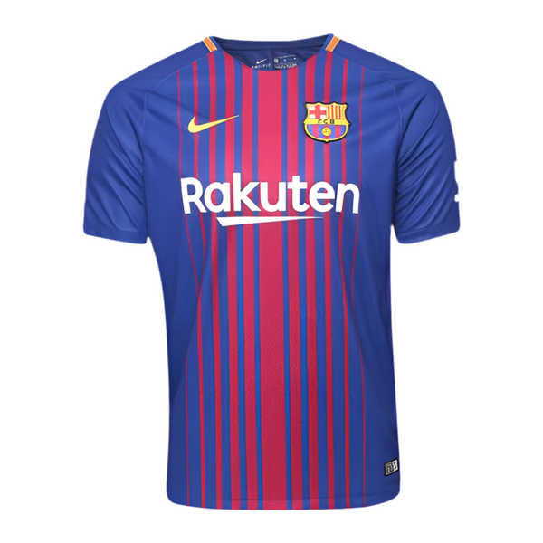 Maillot Barcelona Rétro I 17/18 - Bleu et grenat