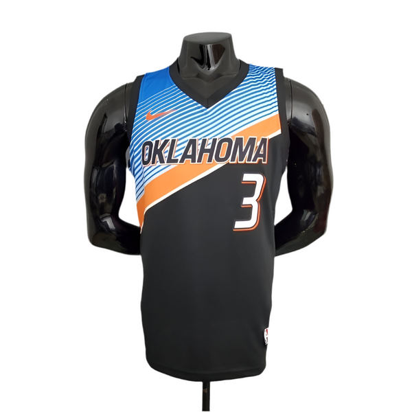 Régate NBA Oklahoma City Thunder Mâle - Noir