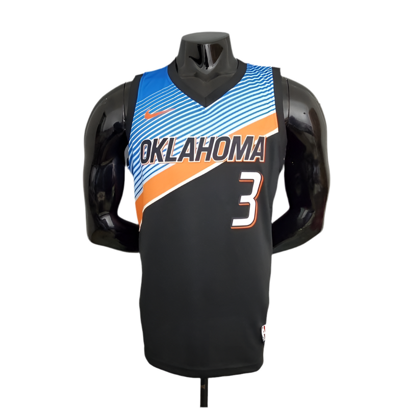 Régate NBA Oklahoma City Thunder Mâle - Noir