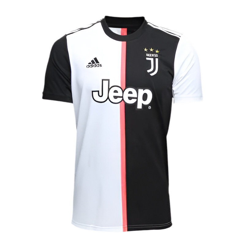 Maillot Juventus Rétro I 19/20 - Blanc et Preto