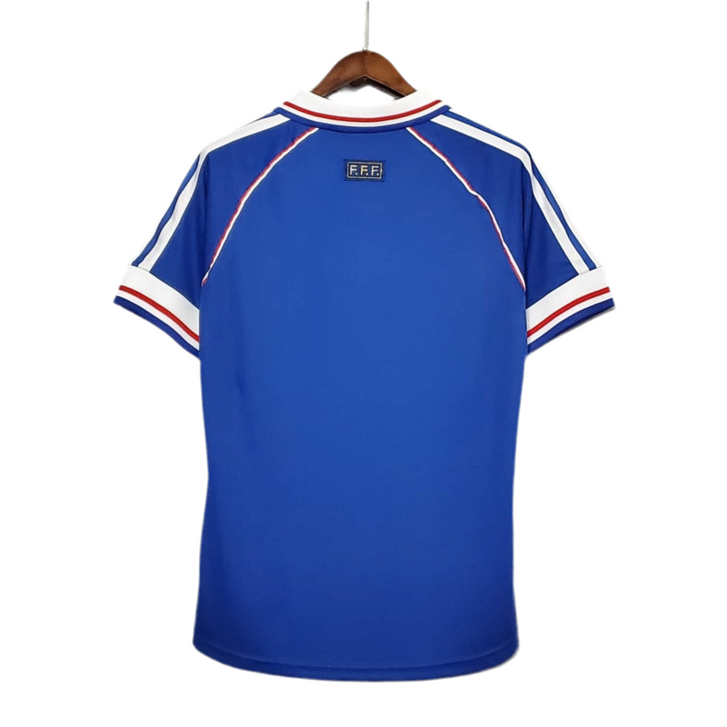 Maillot France Rétro 1998 - Bleu