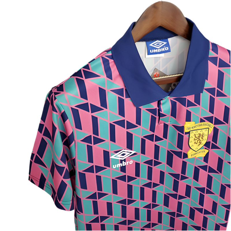 Maillot Écosse Rétro 1988/1989 Rose -