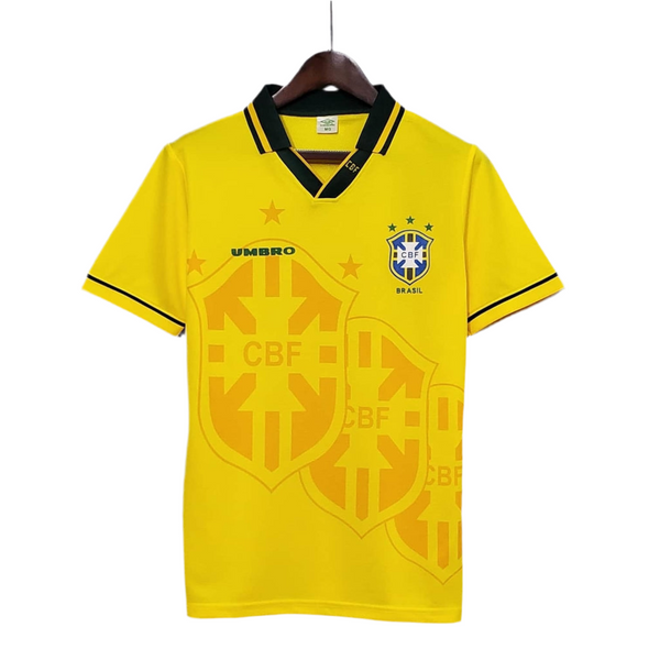 Maillot Sélection Brésileira Rétro 1993/1994 Amarela -