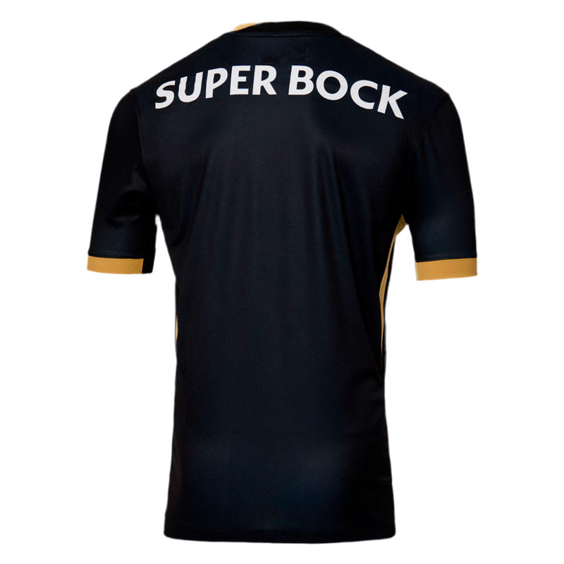 Maillot Sporting III 24/25 - Preto et Doré