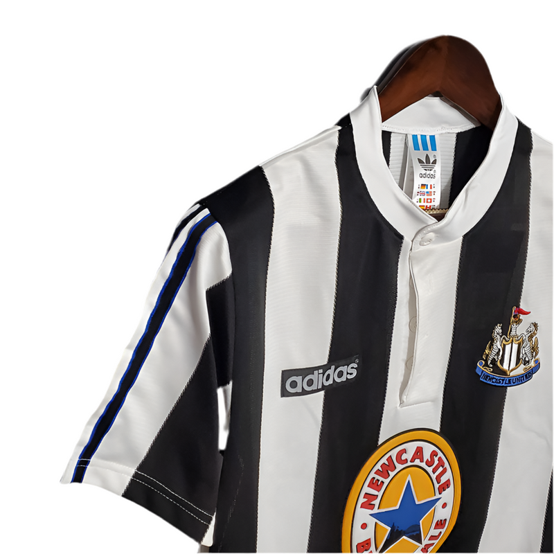 Maillot Newcastle Rétro 1995/1997 - Noir et Branca