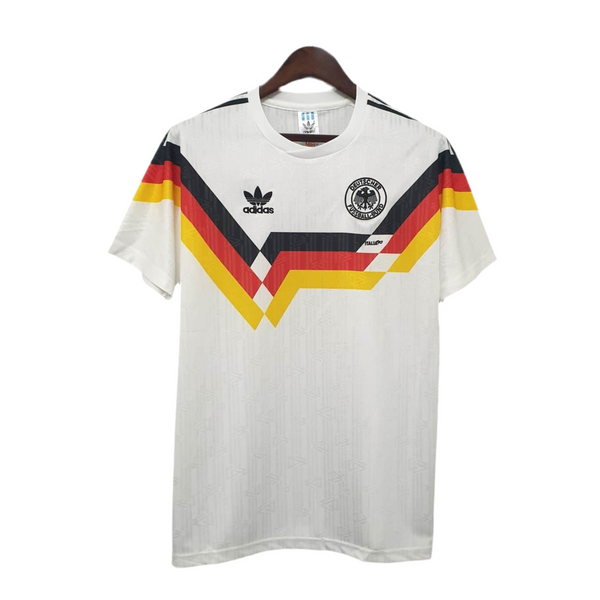 Maillot Sélection Allemagne Rétro 1990 - Branca