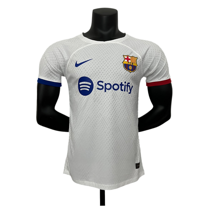 Maillot Barcelona II 23/24 Branca Masculin Joueur