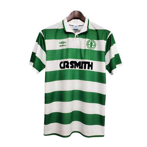 Maillot Celtic Rétro 1987/1989 - Vert et Branca