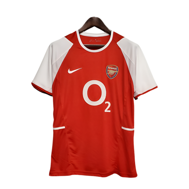 Maillot Arsenal Rétro 2002/2004 - Rouge