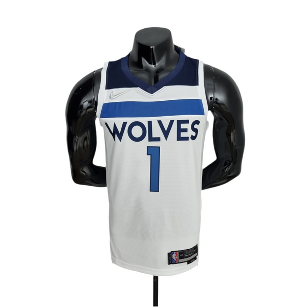 Régate NBA Minnesota Timberwolves 75th Anniversary Mâle - Branca et Bleu