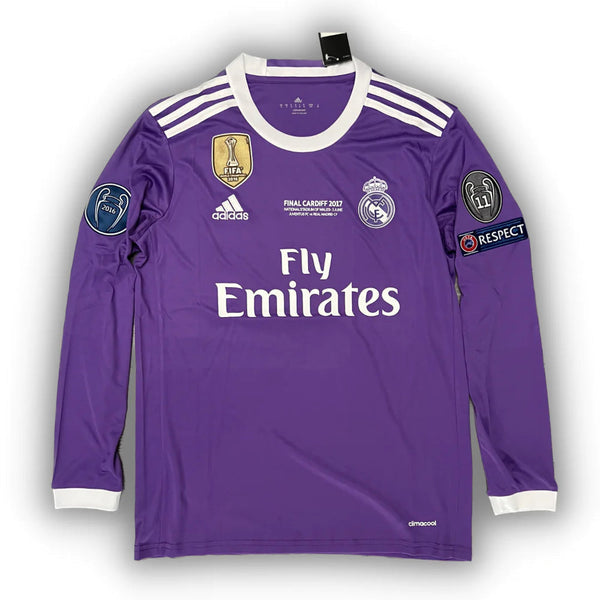 Maillot à manches longues du Real Madrid avec 6 écussons - Ronaldo #7