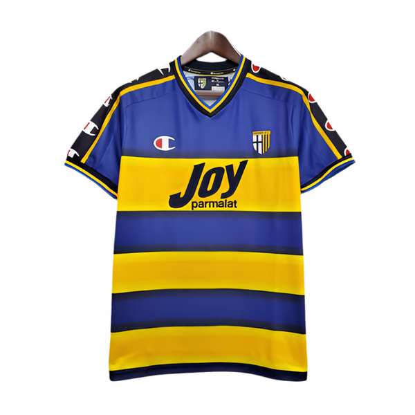 Maillot Parma Rétro 2001/2002 Bleu et Amarela - Champion