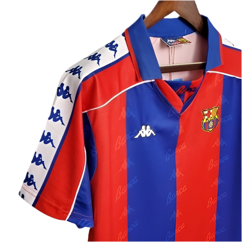 Maillot Barcelona Rétro 1992/1995 - Bleu et Rouge