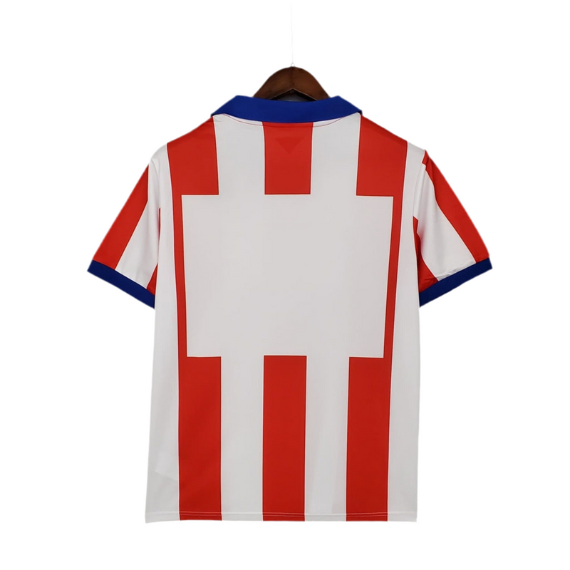 Maillot Atlético de Madrid Rétro 2014/2015 - Branca et Rouge