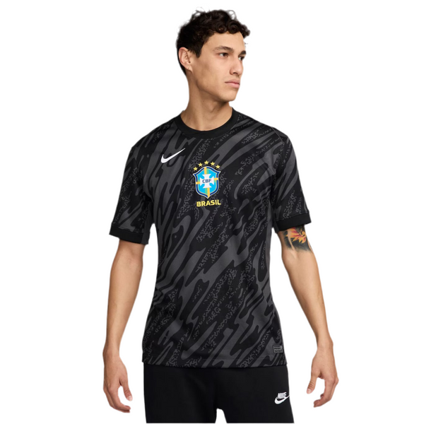 Maillot Sélection Brésil Gardien 24/25 - Preto