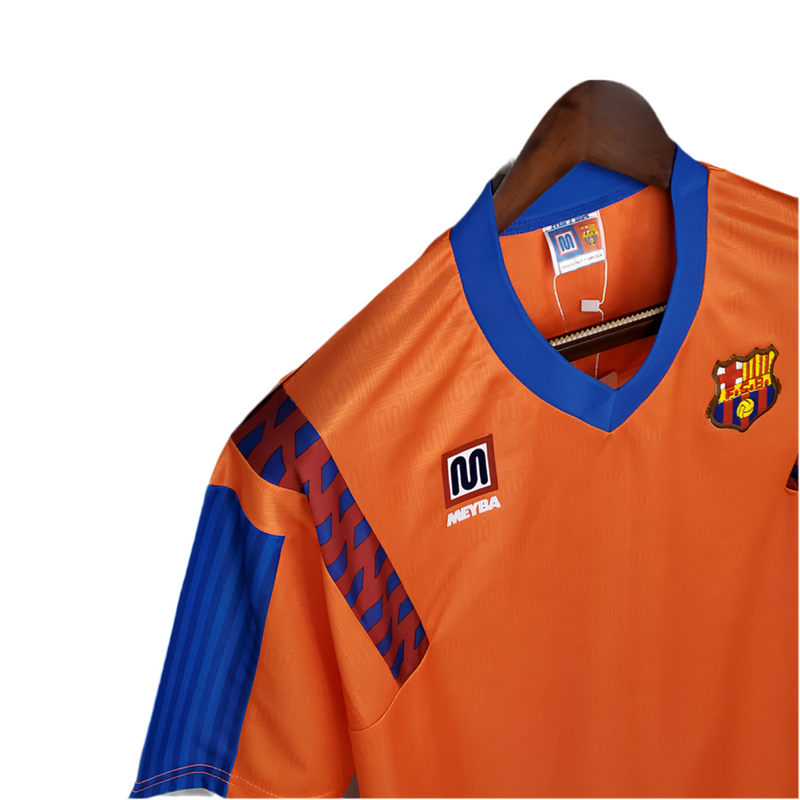 Maillot Barcelona Rétro 1989/1992 Orange - Meyba