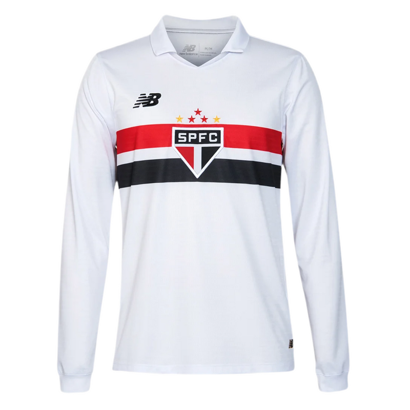 Maillot Manches longues São Paulo I 24/25 - Blanc