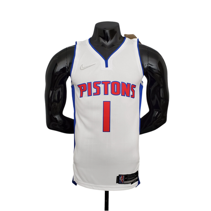 Régate NBA Detroit Pistons Mâle - Blanc