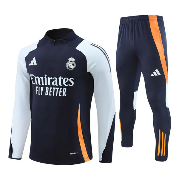 Survêtement Real Madrid 24/25 - Bleu et Orange