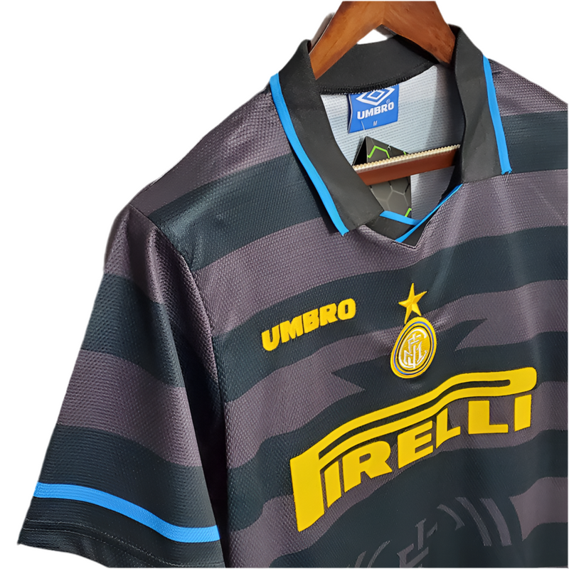 Maillot InterMilan Rétro 1997/1998 - Gris