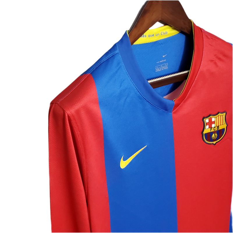 Maillot Manches longues Barcelona 06/07 - grenat