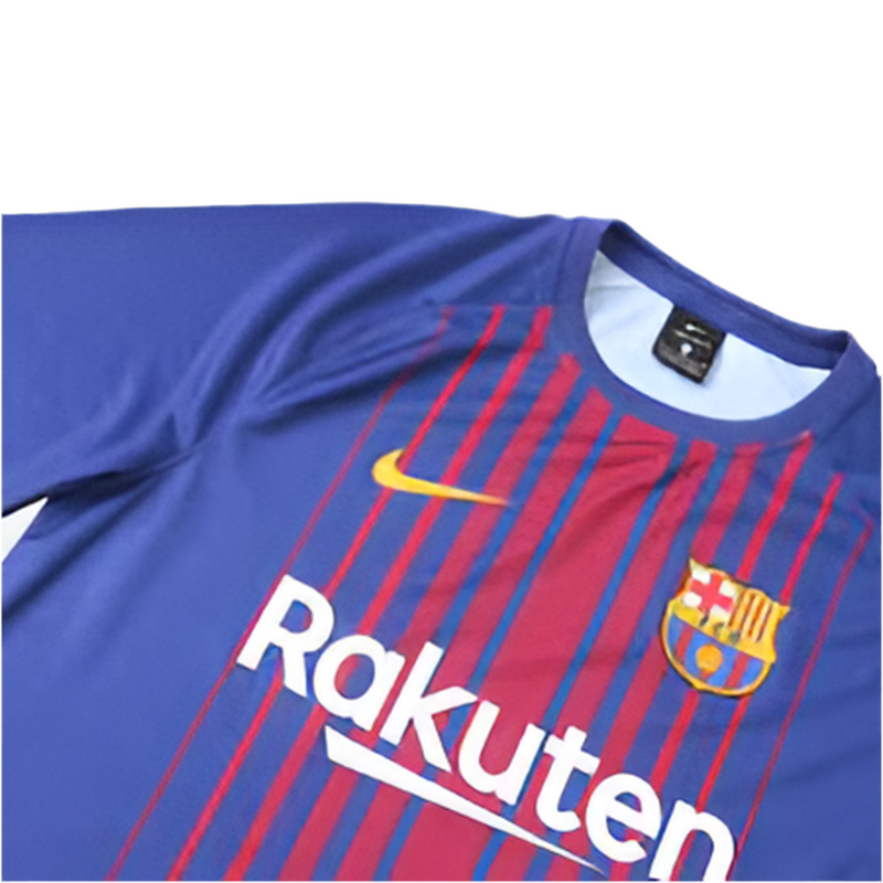 Maillot Barcelona Rétro I 17/18 - Bleu et grenat