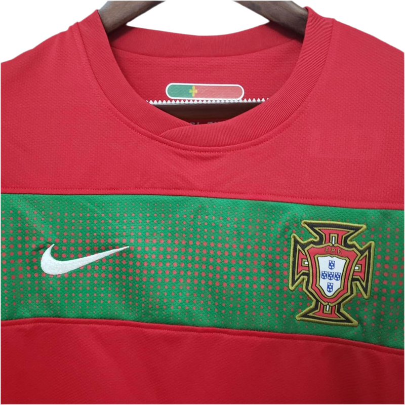 Maillot Portugal Rétro 2010 - Rouge et Vert