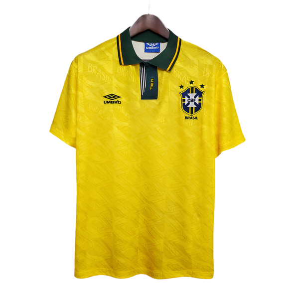 Maillot Sélection Brésileira Rétro 1991/1993 Amarela -