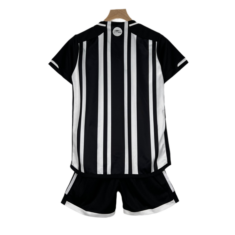 Trousse pour enfants Atlético Mineiro I 23/24 - Preto et Blanc