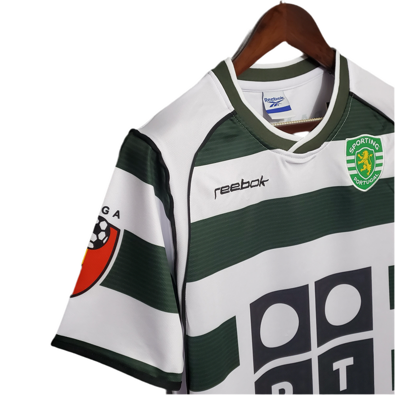 Maillot Retro Sporting I 2002/2003 - Vert et Blanc