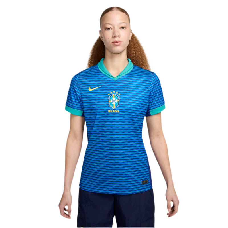 Maillot Femelle Sélection Brésil I 24/25 - Bleu