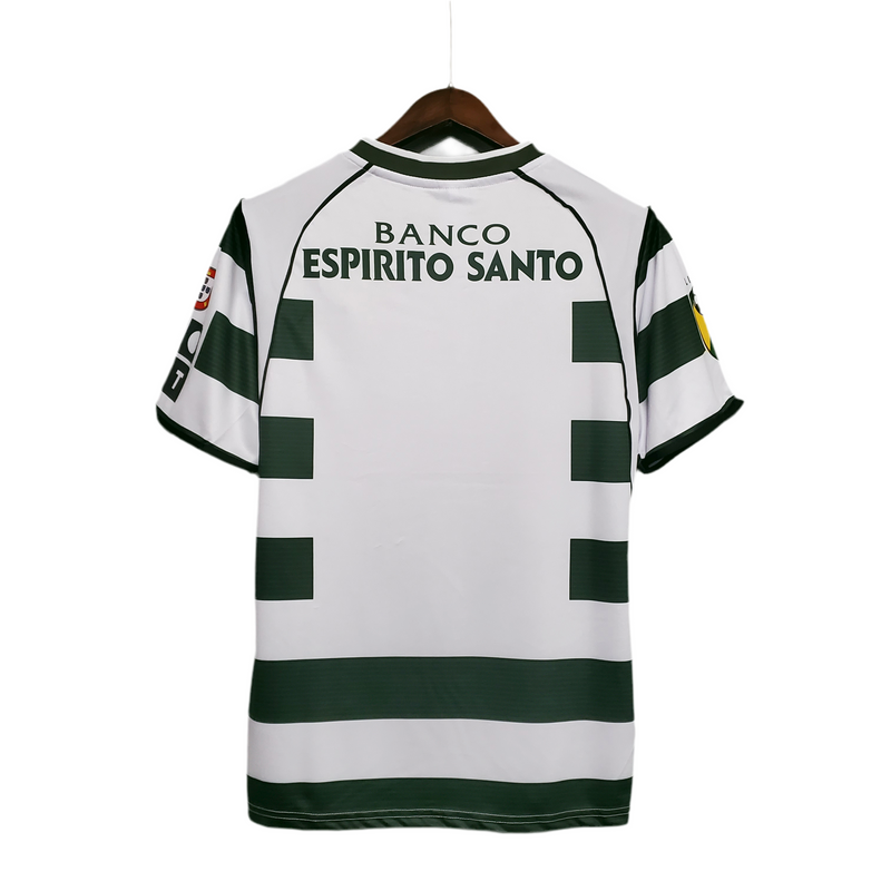 Maillot Retro Sporting I 2002/2003 - Vert et Blanc