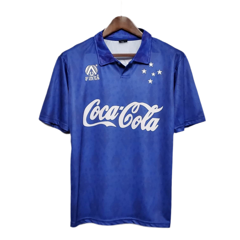 Maillot Cruzeiro Rétro 1993/1994 Bleu - Finta