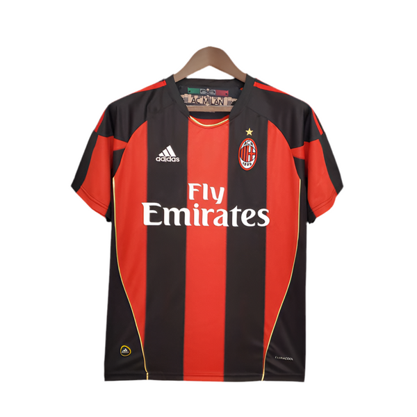 Maillot AC Milan Rétro 2010/2011 - Rouge et Noir