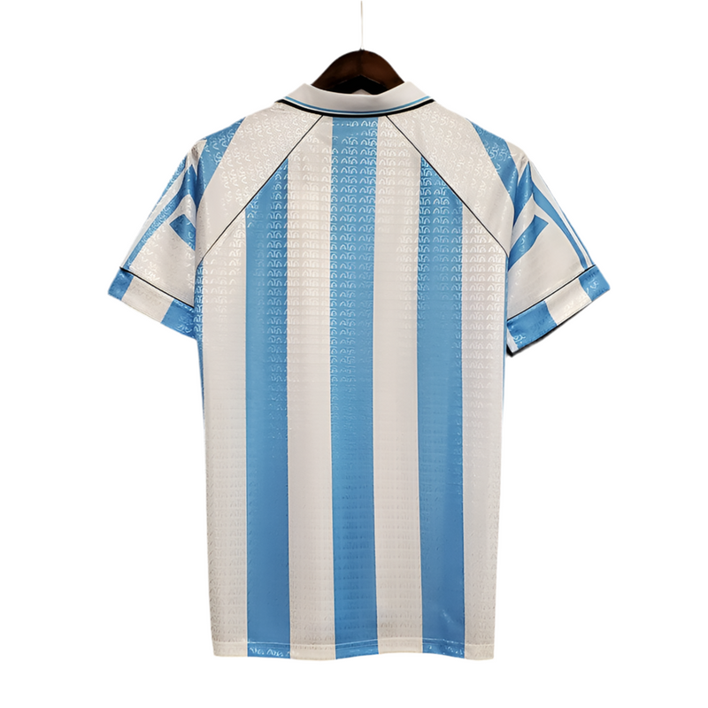 Maillot Sélection Argentine Rétro 1997-1998 Bleu et Branca -