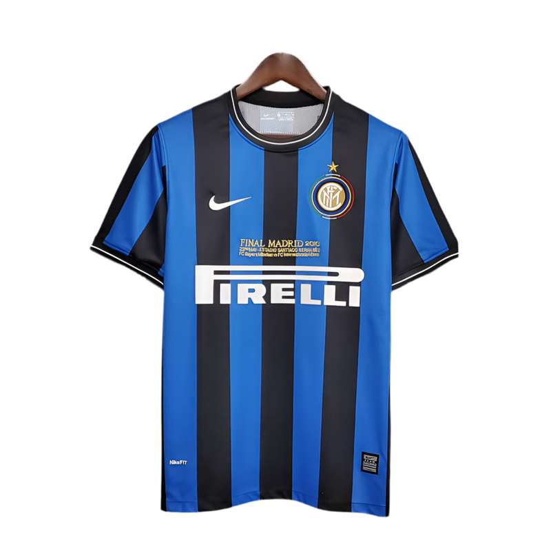 Maillot InterMilan Rétro 2010 - Bleu et Noir