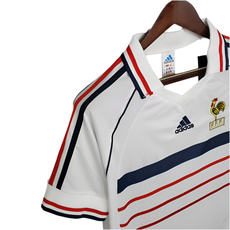 Maillot France Rétro 1998 - Branca