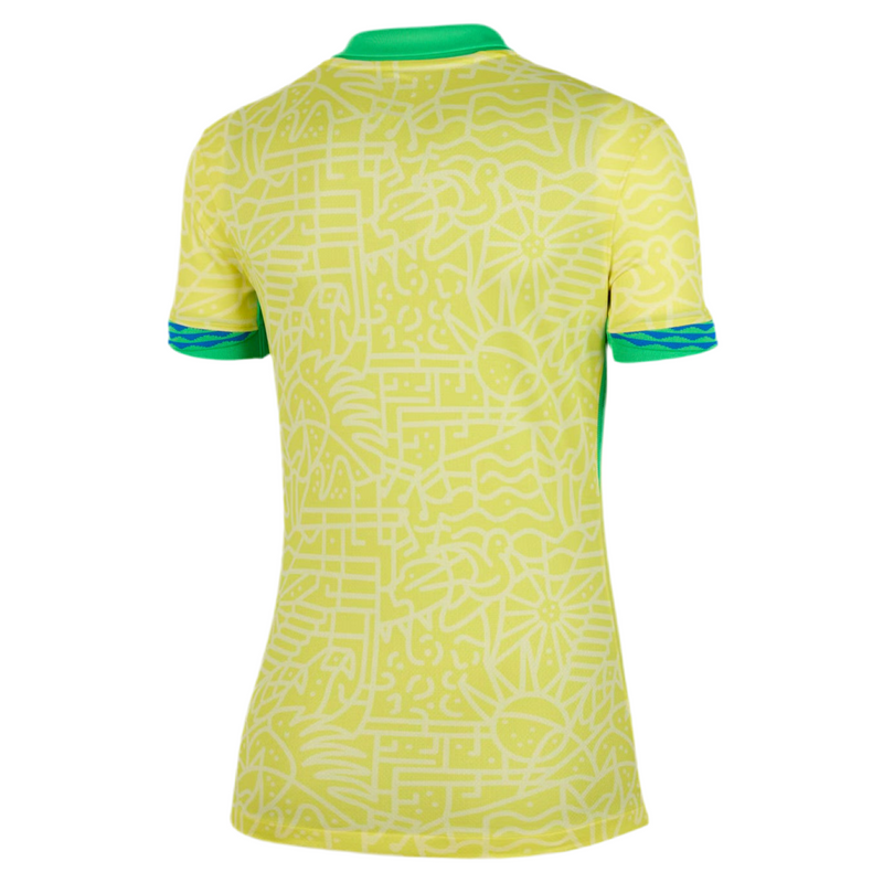 Maillot Femelle Sélection Brésil I 24/25 - Jaune