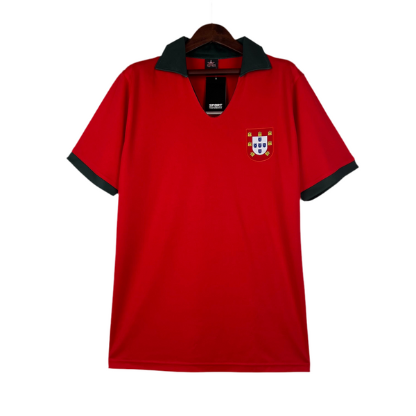 Maillot Portugal I Rétro 1972 - Rouge