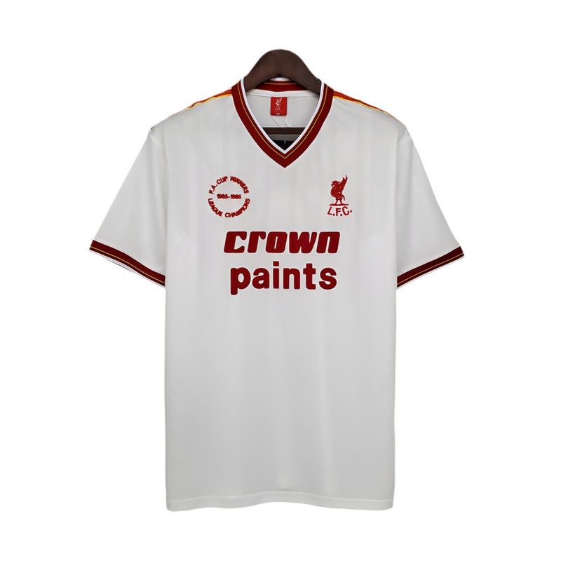 Maillot Liverpool Rétro 1985/1986 -  Branca