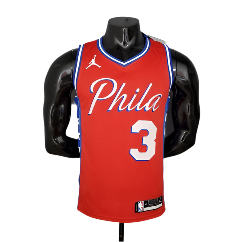 Régate NBA Philadelphia Mâle - Rouge