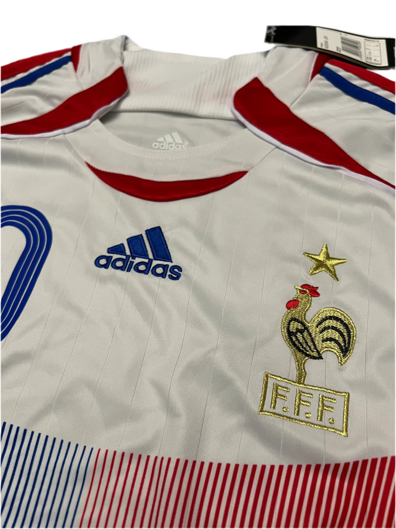 Maillot France Rétro II 2006 - Branca