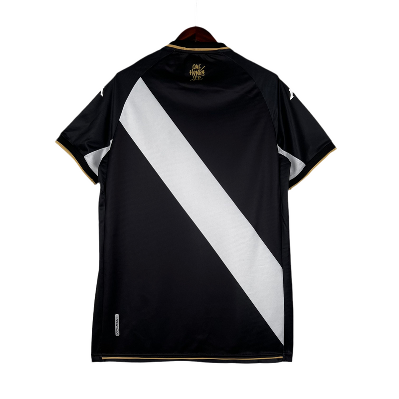 Maillot Vasco I 23/24 - Preto com listra Branca