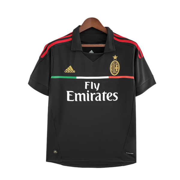 Maillot AC Milan Rétro III 11/12 - Noir